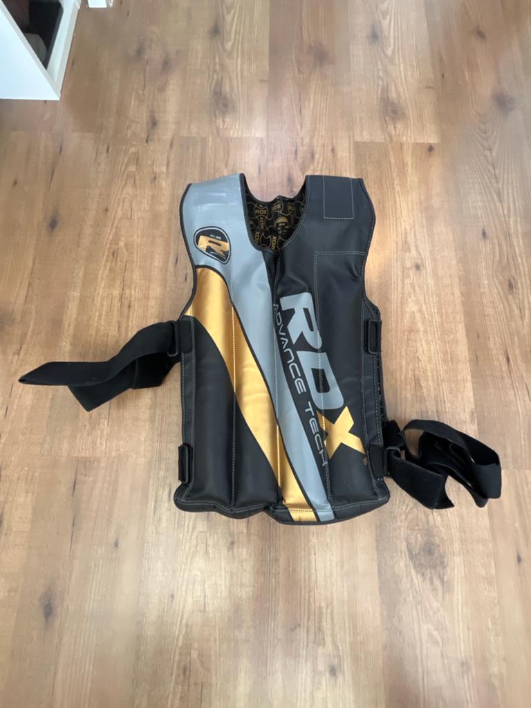 RDX Advance Tech Gewichtsvest Hyrox & Crossfit - Zwart/Goud, Sport en Fitness, Fitnessmaterialen, Ophalen, Zo goed als nieuw, Overige typen