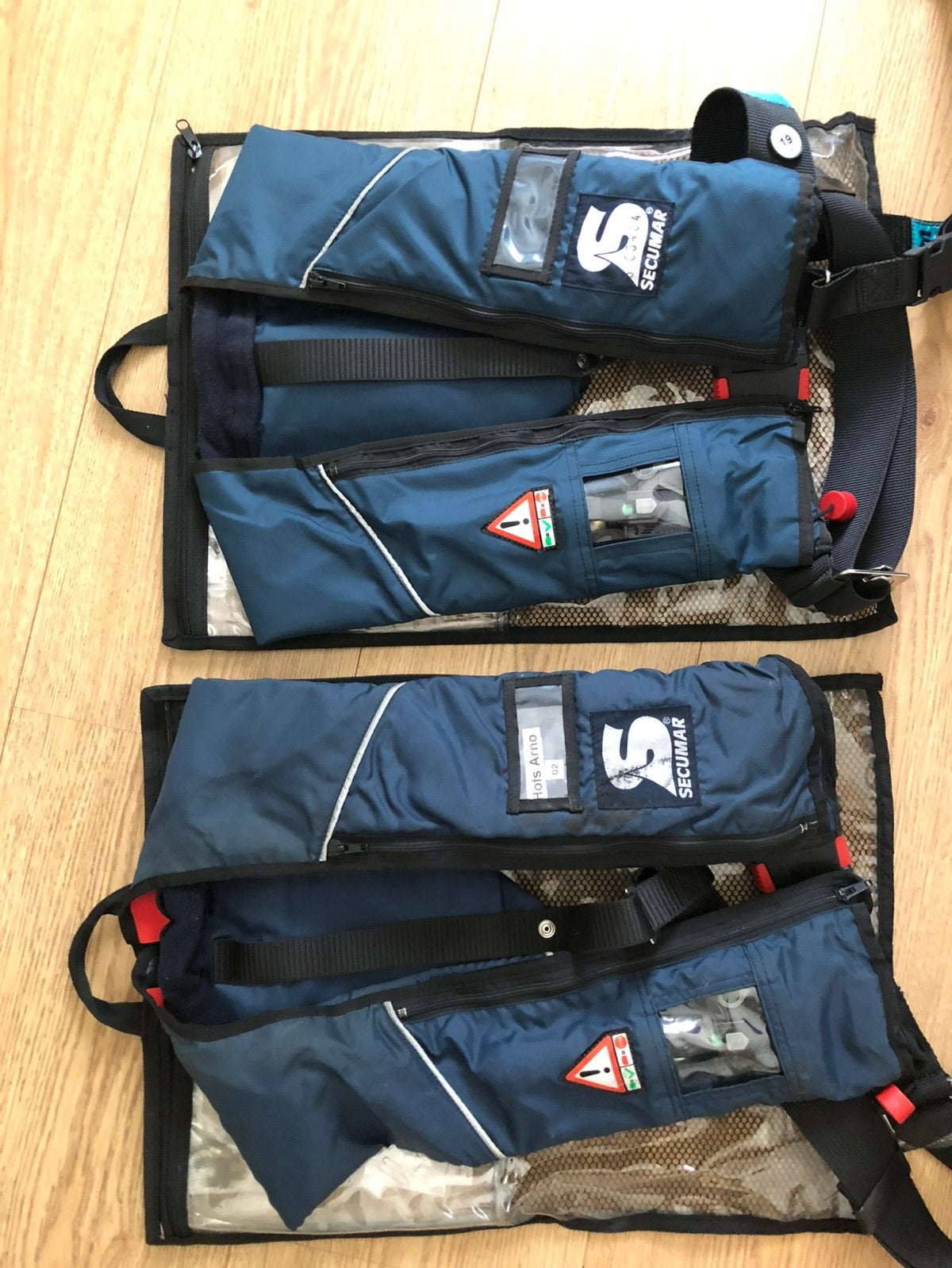 Secumar reddingsvesten 275n, Watersport en Boten, Ophalen of Verzenden, Zo goed als nieuw, Dame of Heer, Reddingsvest of Zwemvest