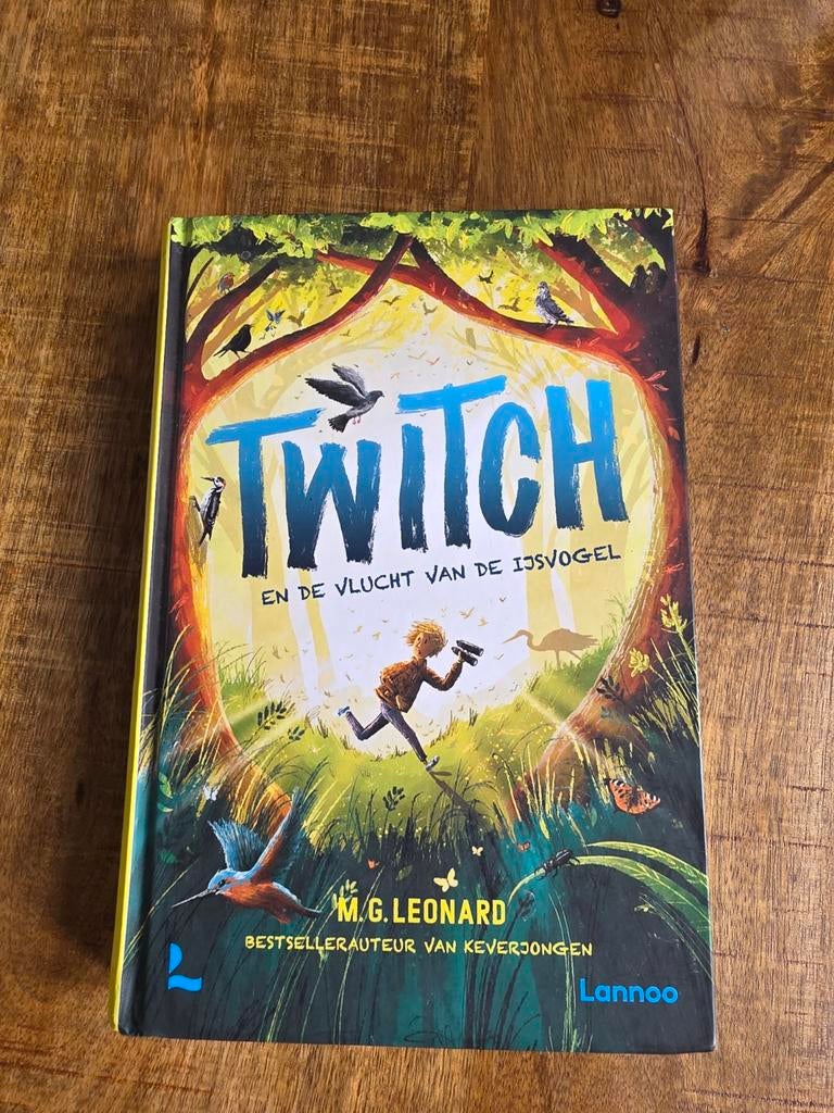 Twitch en de vlucht van de ijsvogel - M.G. Leonard, Ophalen of Verzenden, Gelezen, M.G. Leonard, Fictie