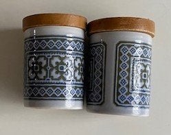 hornsea pottery peper en zout stel, vintage (qwe), Antiek en Kunst, Ophalen of Verzenden