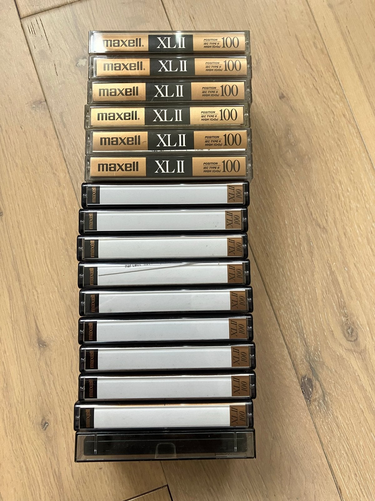 16x Maxwell XLII 100 minuten IEC type II cassettebandjes, Cd's en Dvd's, Cassettebandjes, Ophalen of Verzenden, Gebruikt, 2 t/m 25 bandjes
