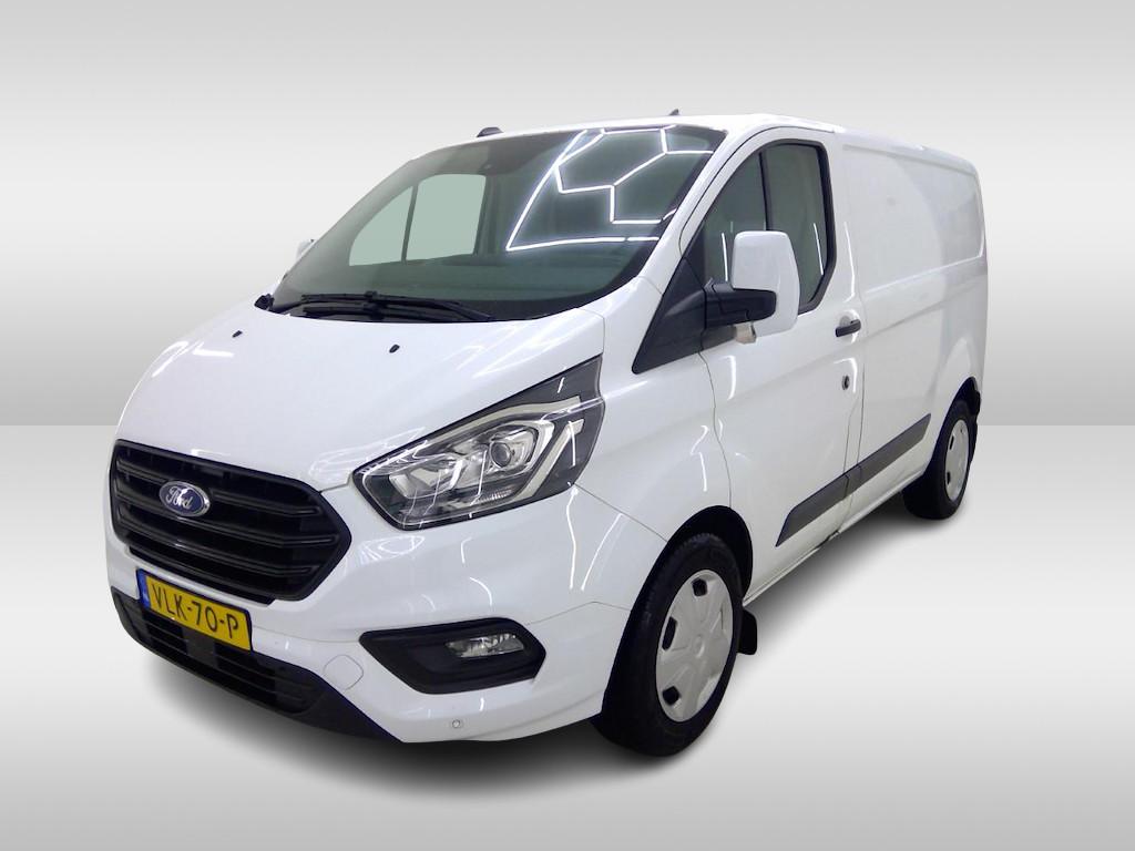 Ford Transit Custom 2.0 TDCI 130pk L1 H1 Trend Automaat, Auto's, Bestelauto's, Stof, Euro 6, 4 cilinders, Wit