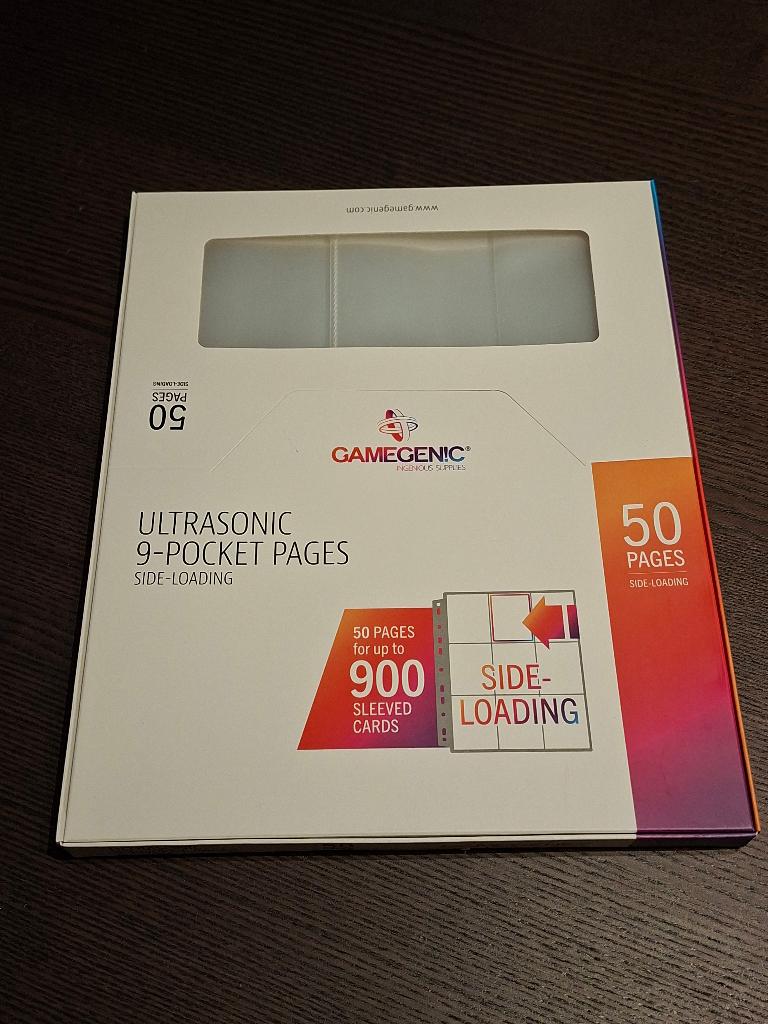 Sideloading Ultrasonic 9-Pocket Pages (50 stuks), Ophalen of Verzenden, Nieuw, Overige typen