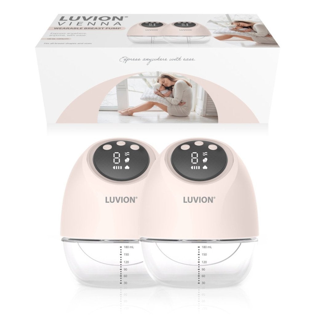 LUVION® Vienna Handsfree Elektrische Borstkolf Dubbel, Luvion, Nieuw, Info@luvion.nl, Luvion Premium Babyproducts, Westlandseweg 190, 2624 AD Delft, Nederland