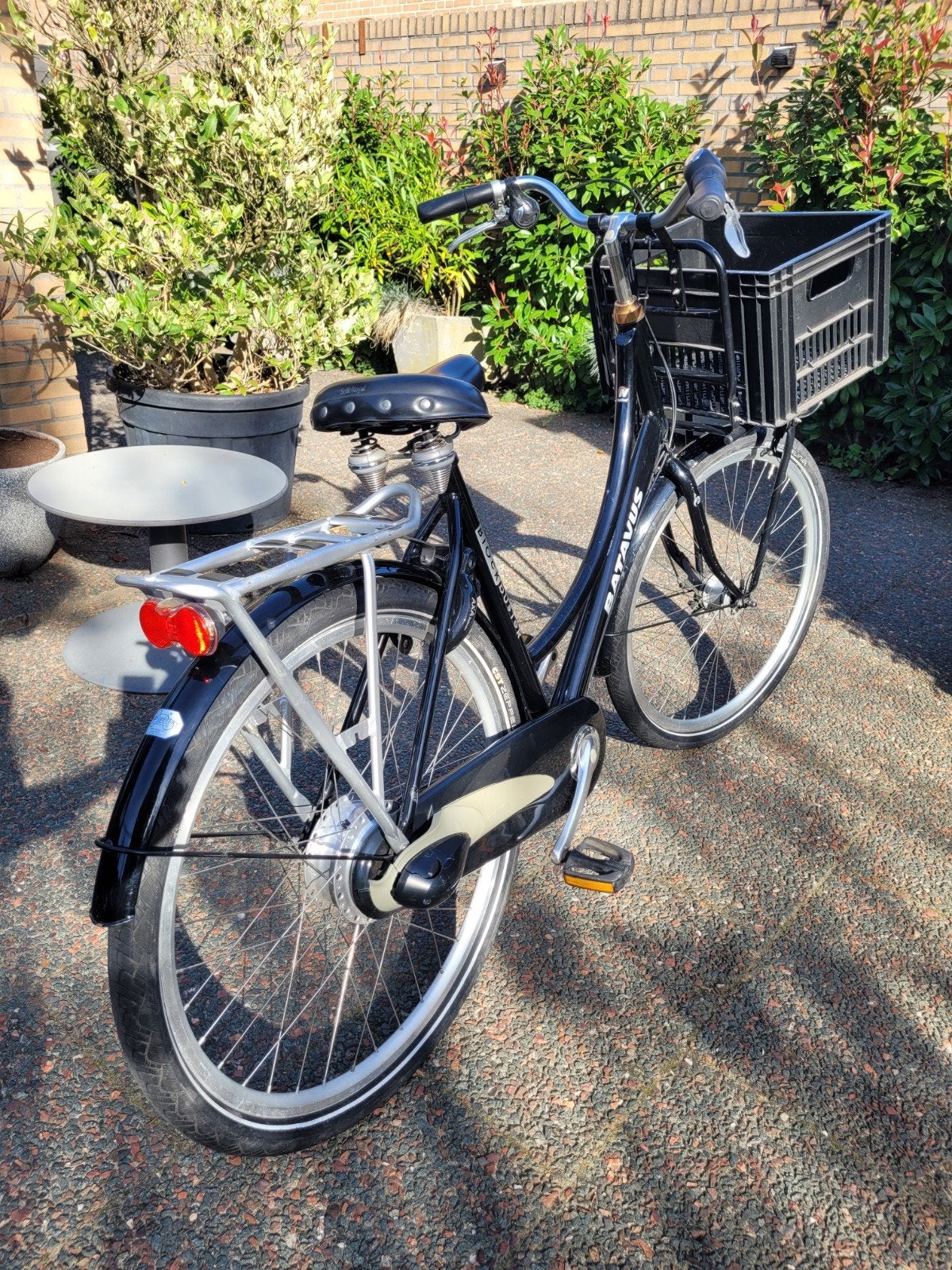 Batavus Blockbuster Mt 56  Nuvinci Transportfiets heavy duty, Ophalen, 53 tot 56 cm, Versnellingen, Batavus