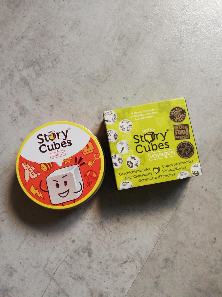 2x story cubes, creatief dobbelspel, Vijf spelers of meer, Ophalen of Verzenden, Zo goed als nieuw
