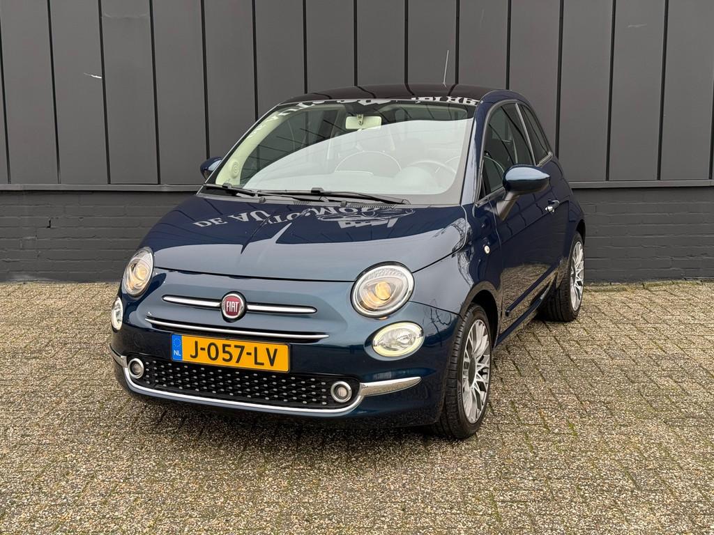 Fiat 500 Fiat 500, 1.2 Lounge Panoramadak, Auto's, Voorwielaandrijving, Gebruikt, 4 cilinders, 840 kg