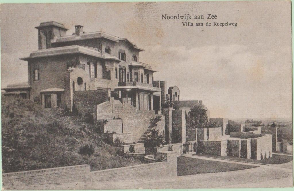 Noordwijk aan Zee Villa aan de Koepelweg 1922, Verzenden, 1920 tot 1940, Gelopen, Zuid-Holland