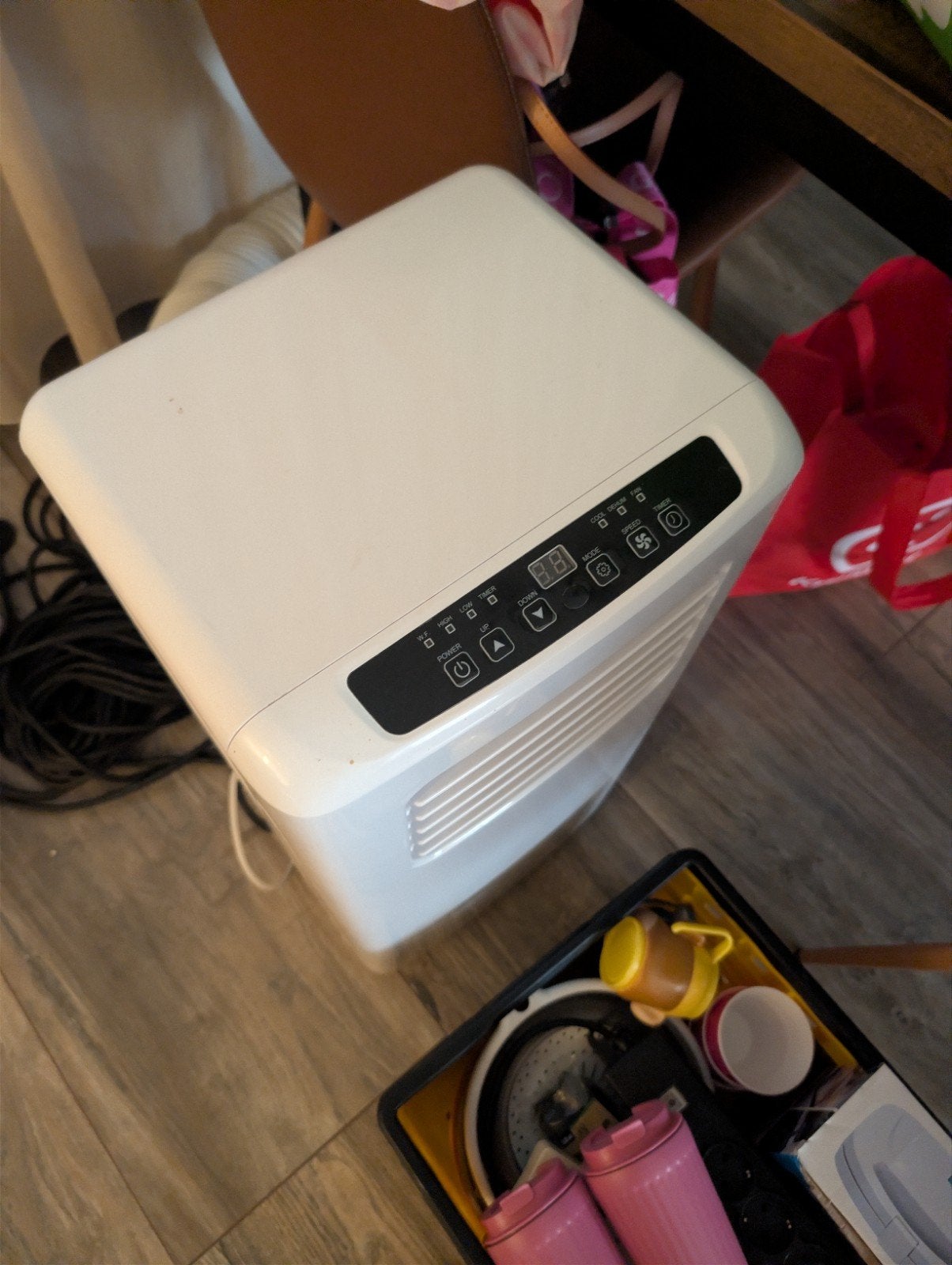 Airco  zgan, Witgoed en Apparatuur, Ophalen, Minder dan 60 m³, 3 snelheden of meer, Zo goed als nieuw