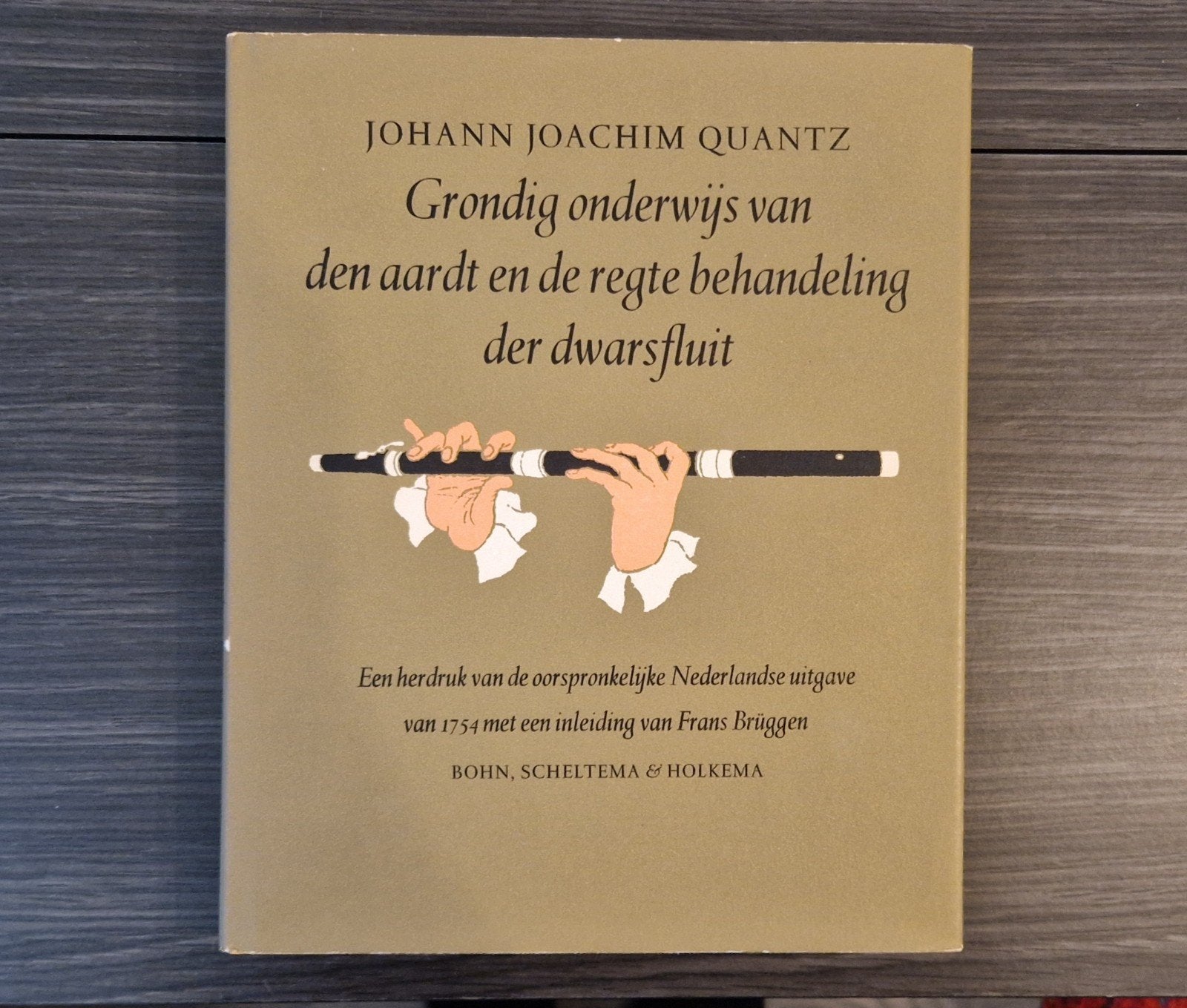 J. J. Quantz - Grondig onderwijs van den aarde en de regte.., Boeken, Ophalen of Verzenden, Gelezen, Instrument, Johann Joachim Quantz