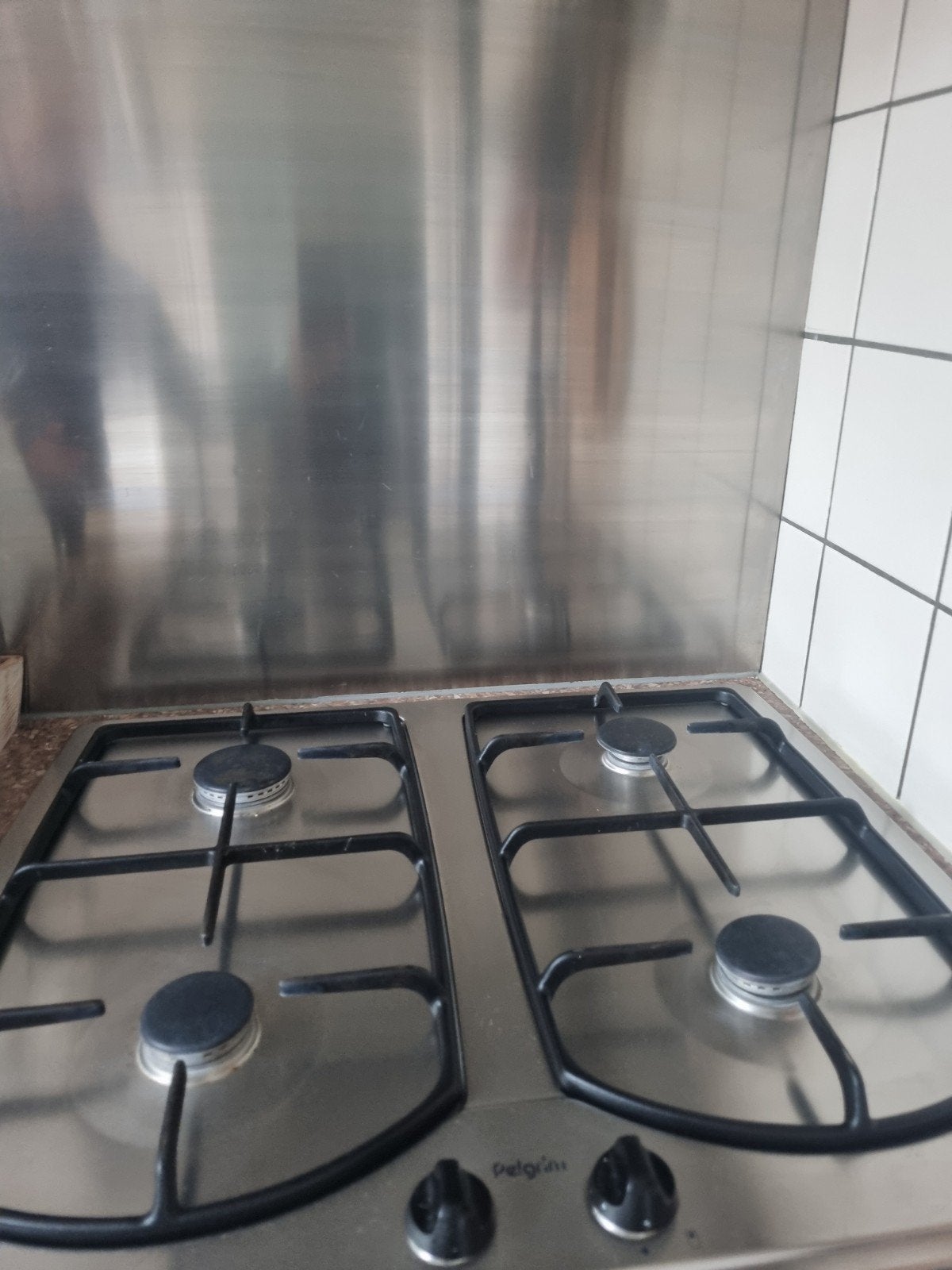 Pelgrim Gasfornuis met Oven en Afzuigkap - RVS, Gebruikt, 60 cm of meer, Gas, Vrijstaand