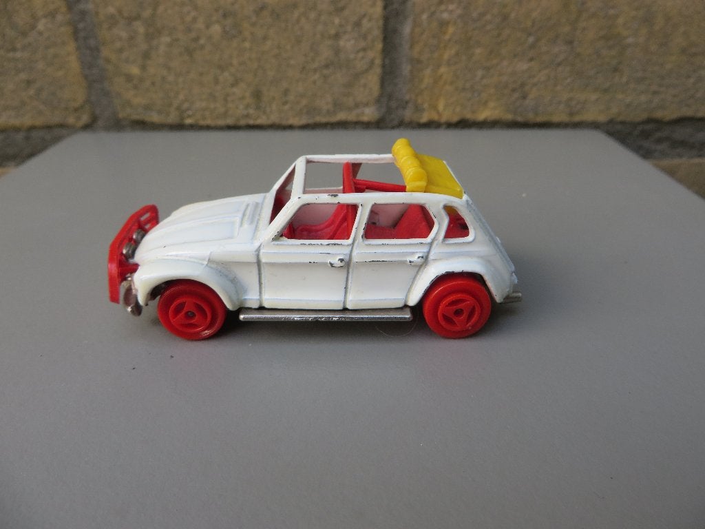 Majorette Citroen DYANE Rally, Hobby en Vrije tijd, Ophalen of Verzenden, Gebruikt, Auto