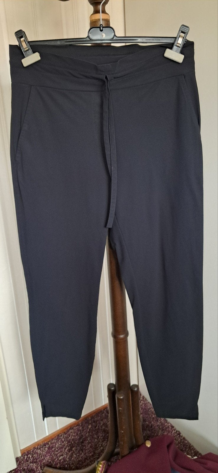 Studio Anneloes travelstof broek zwart maat M, Maat 38/40 (M), Studio Anneloes, Zwart, Onbekend