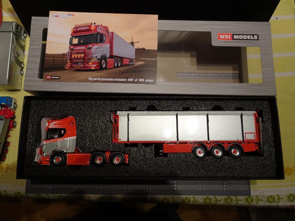 wsi 02-3812 s.verbeek scania r highline cr20 aardappel tekno, Ophalen of Verzenden, Nieuw, Bus of Vrachtwagen, Wsi