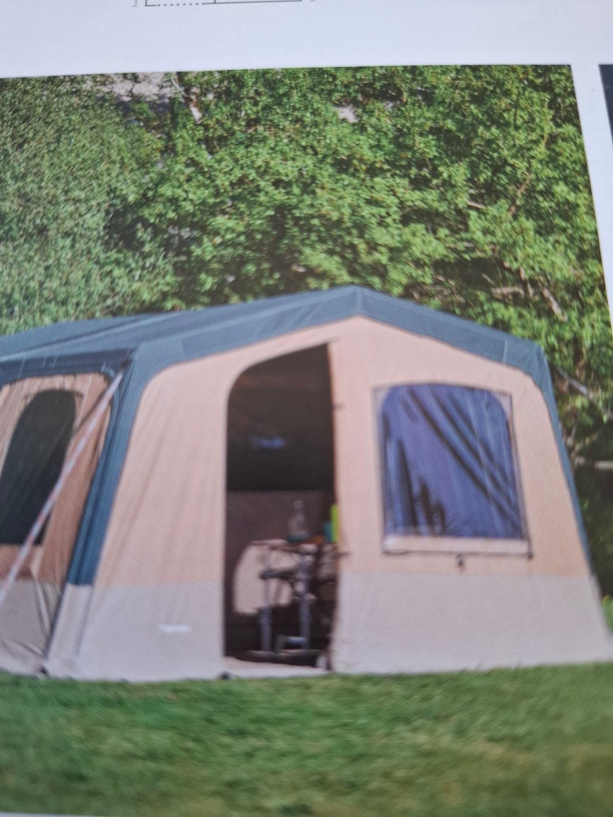 Voortent Trigano camptrail 2024, Ophalen, Meerkleurig, Trigano