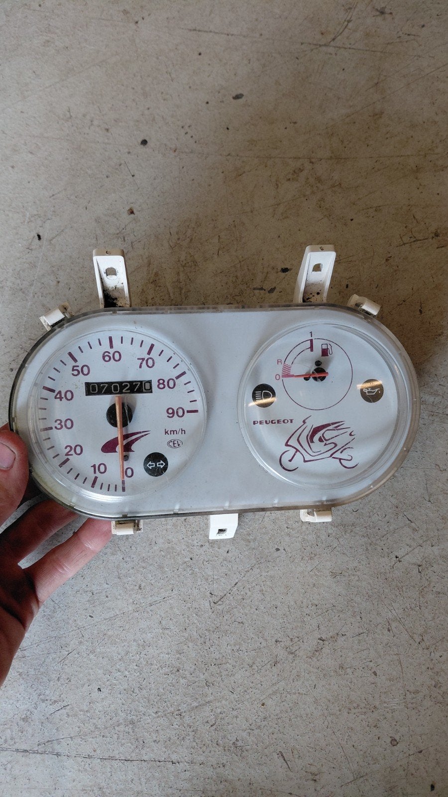 Peugeot zenith km teller 7k km, Ophalen of Verzenden