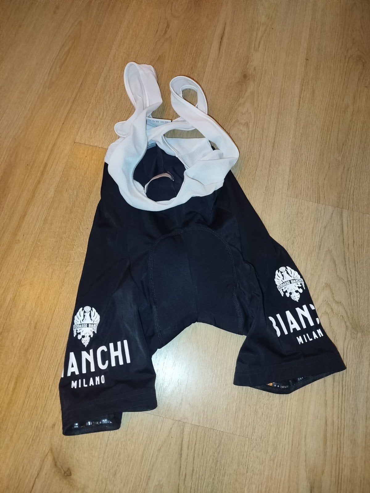 Bianchi fietsbroek maat S, Bianchi, Zwart, Ophalen of Verzenden, Hardlopen of Fietsen