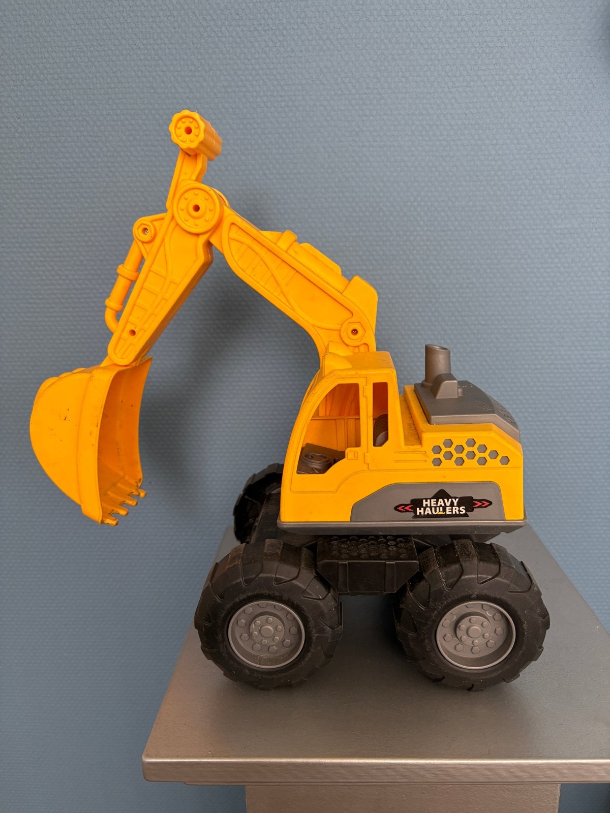 Speelgoed graafmachine - Heavy Haulers, Ophalen of Verzenden, Gebruikt