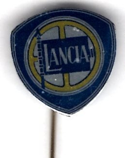 Lancia blik auto speldje ( B_203), Ophalen of Verzenden, Zo goed als nieuw, Transport, Speldje of Pin