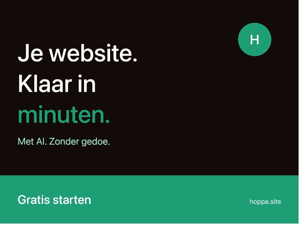 Website maken inclusief hosting vanaf 4.50 per maand, Diensten en Vakmensen, Webdesigners en Hosting, Webdesign