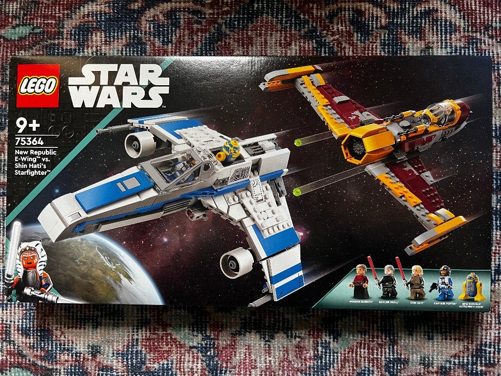 LEGO New Republic E-Wing vs. Shin Hati's Starfighter 75364, Star Wars, Verzenden, Lego, Complete set