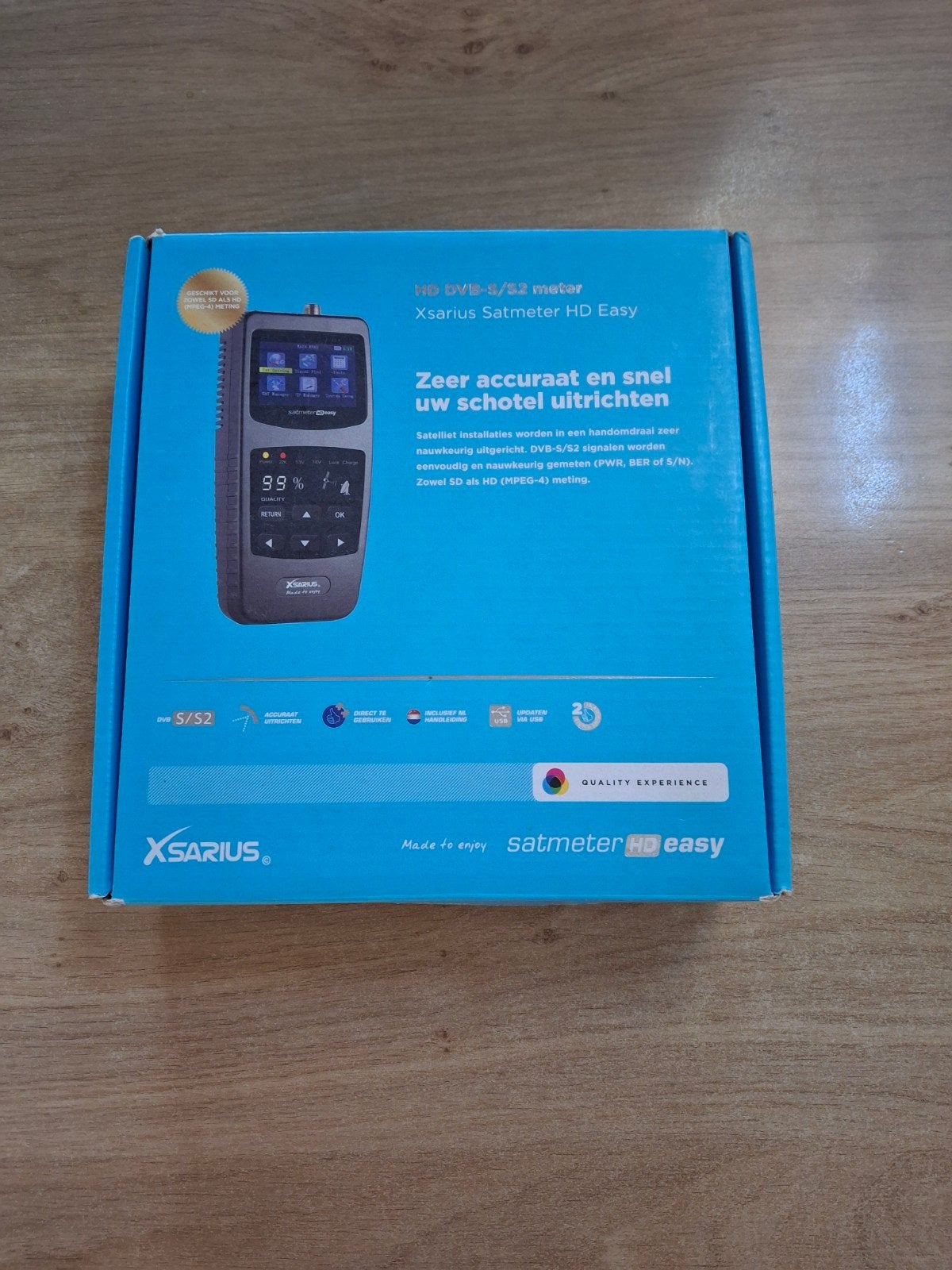 XSARIUS Satmeter HD Easy - Satellietmeter, Ophalen, Zo goed als nieuw, (Schotel)antenne, Overige merken