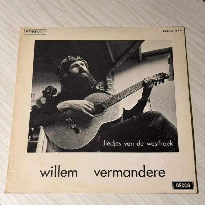 Willem Vermandere - Liedjes van de Westhoek LP, Cd's en Dvd's, LP, Gebruikt, Ophalen of Verzenden, Levenslied of Smartlap