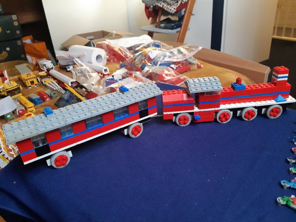 Lego.  323 trein classic uit 1964, Ophalen of Verzenden