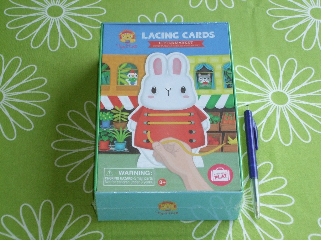 Nieuw in seal: Lacing Cards - Rijgkaarten - little market, Ophalen of Verzenden, Nieuw, Jongen of Meisje