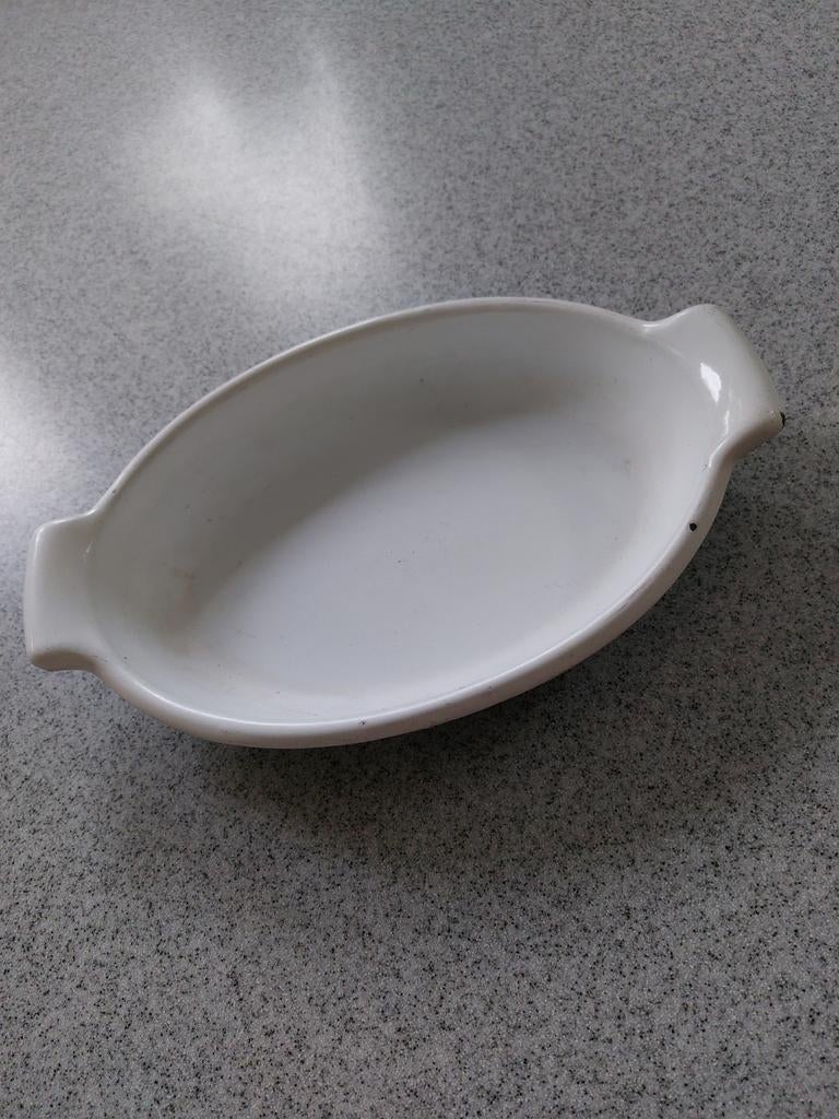 Vintage geëmailleerd  schaaltje., Antiek en Kunst, Curiosa en Brocante, Ophalen of Verzenden