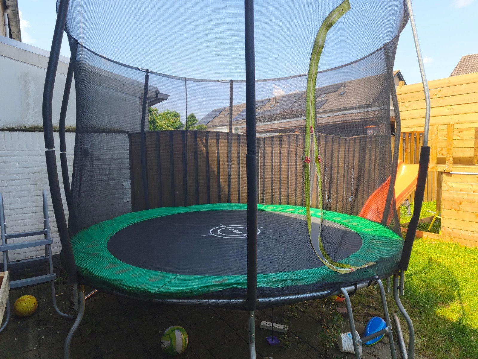 Crivit Trampoline met Veiligheidsnet, Ophalen, Zo goed als nieuw