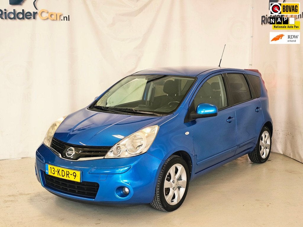 Nissan Note 1.4 Acenta|VELGEN|TREKHAAK|AIRCO|PARKSENS|CRUISE, Auto's, Nissan, Voorwielaandrijving, Gebruikt, Parkeersensor, 4 cilinders
