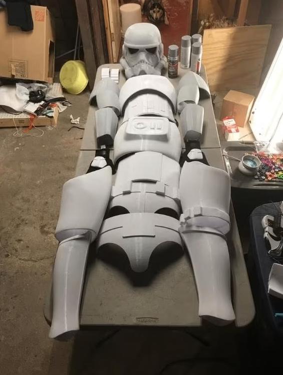Full Scale Stormtrooper Cosplay, Ophalen of Verzenden, Nieuw, Replica