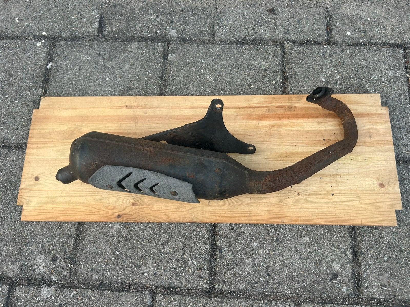 Polini uitlaat Piaggio/Gilera 2t, Ophalen, Zo goed als nieuw, Uitlaat, Piaggio
