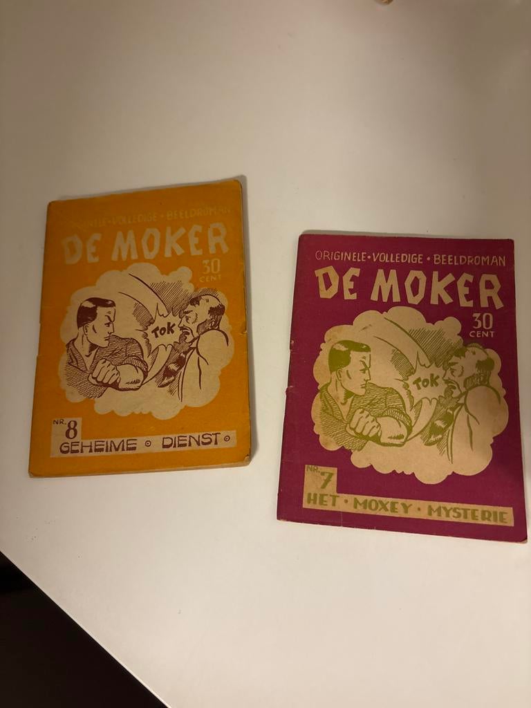 De Moker - Originele Beeldroman Nrs. 7 & 8 (Jago Uitgave), Meerdere stripboeken, Ophalen of Verzenden, Gelezen