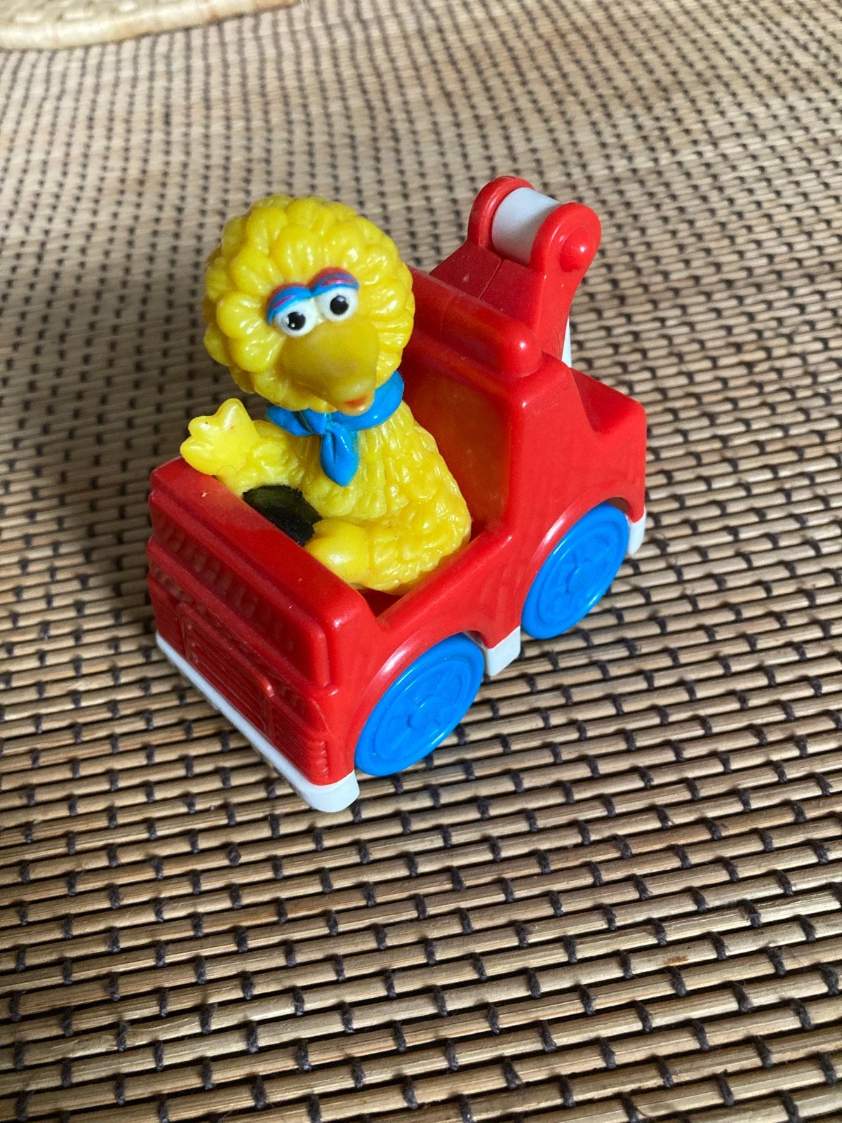 Vintage Sesamstraat Big Bird speelgoed auto, Verzamelen, Speelgoed, Ophalen of Verzenden, Gebruikt