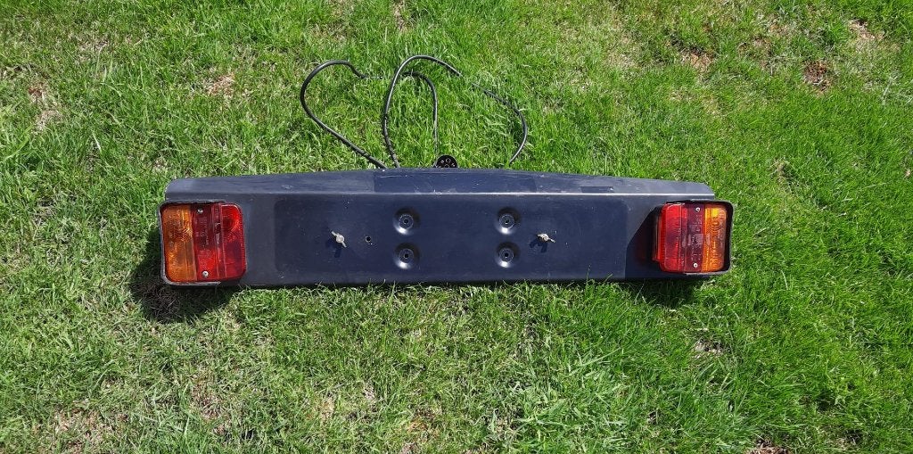 Spinder Hawk fietsendrager lichtbalk aanhanger boottrailer, Gebruikt, Elektrische fiets, Ophalen of Verzenden, Fietsendrager-accessoire