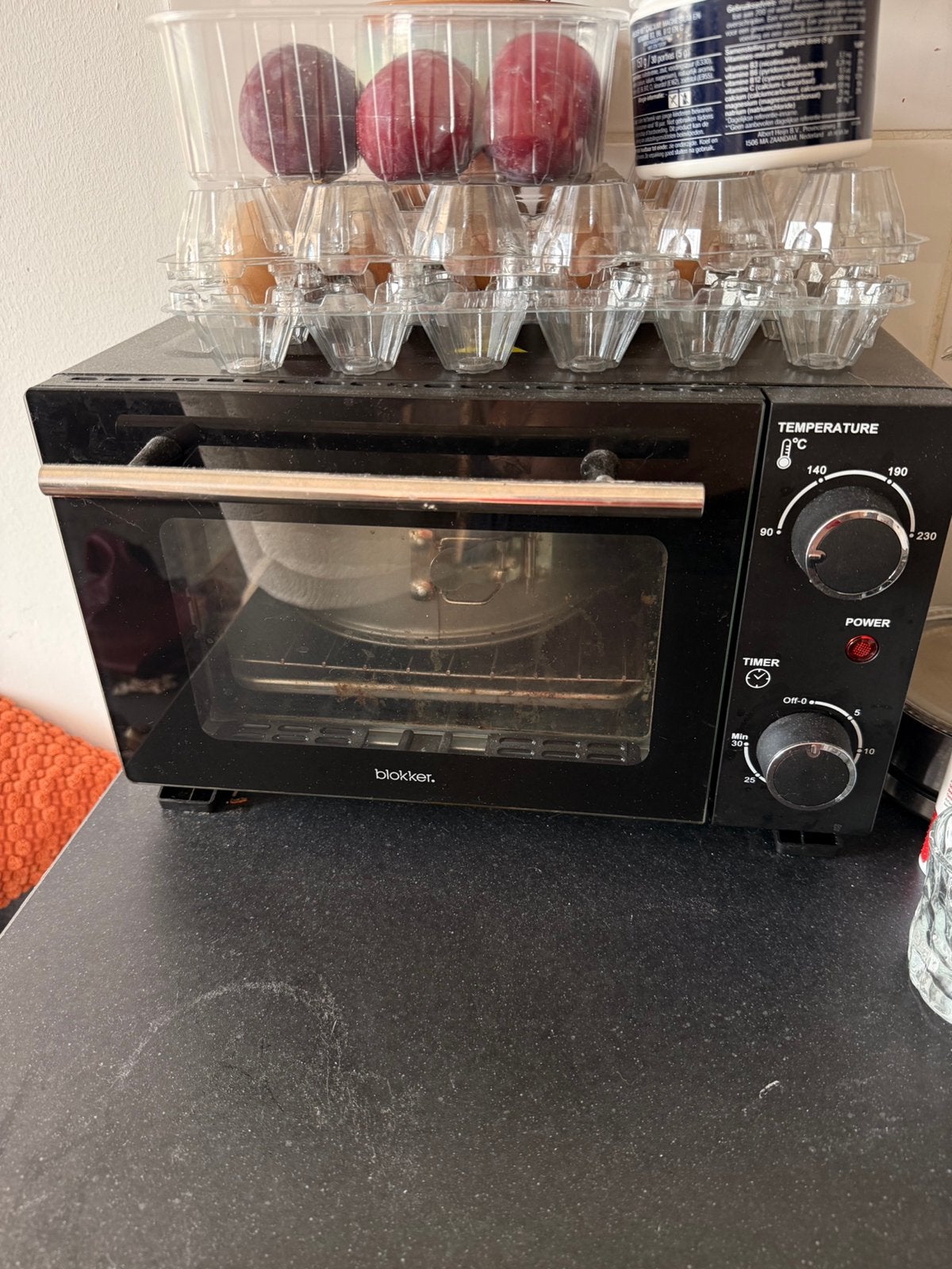 Blokker mini-oven, Ophalen, Zo goed als nieuw, Minder dan 45 cm