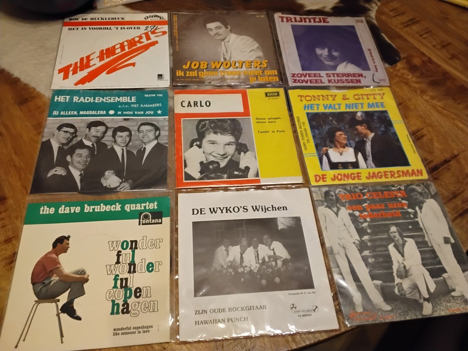 partij verzameling singles setje 9 stuks, Ophalen of Verzenden, Gebruikt, Overige formaten, Levenslied of Smartlap