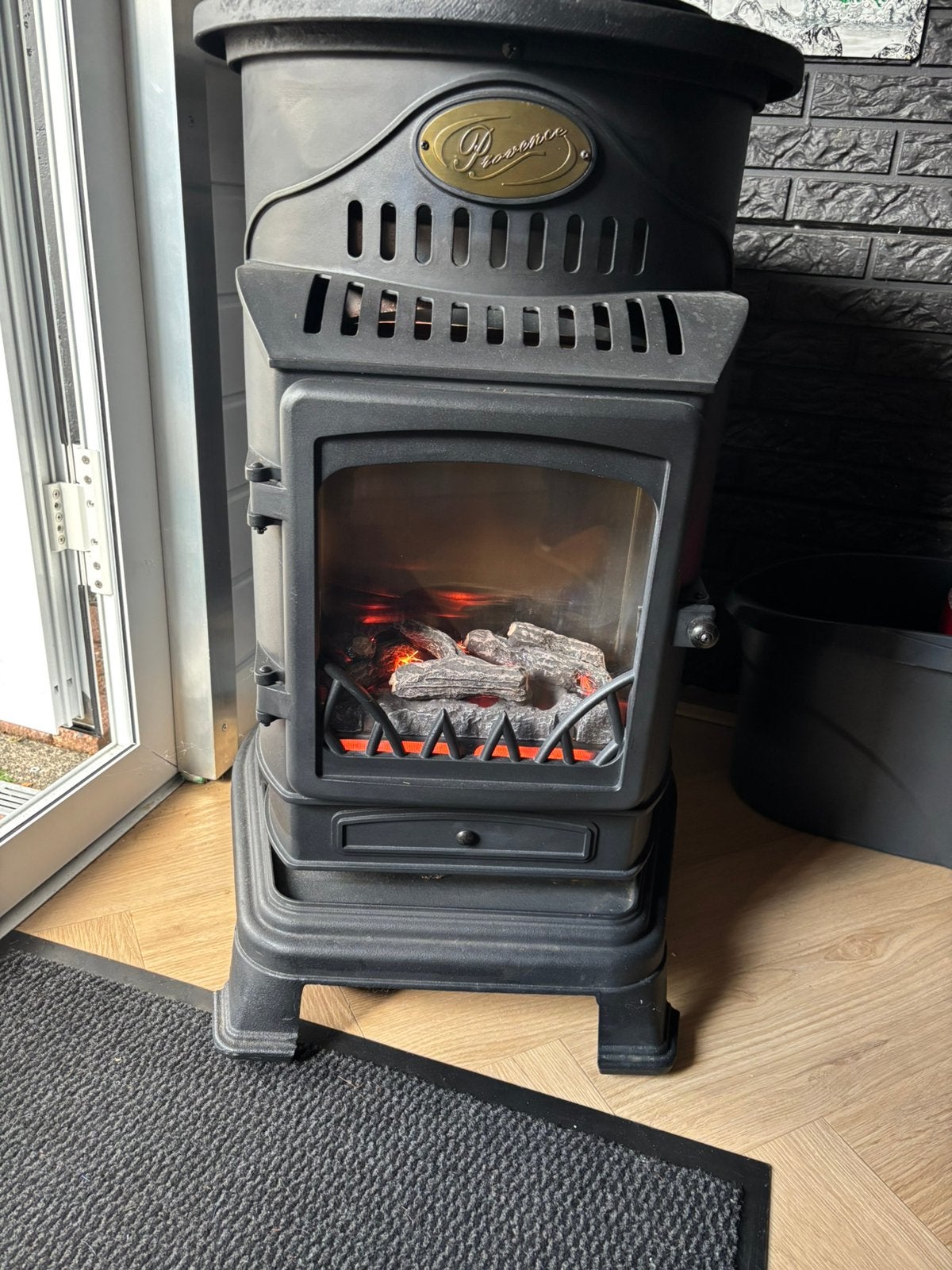 Butaan potkachel ook lpg, Ophalen of Verzenden, Zo goed als nieuw, Hout, Houtkachel