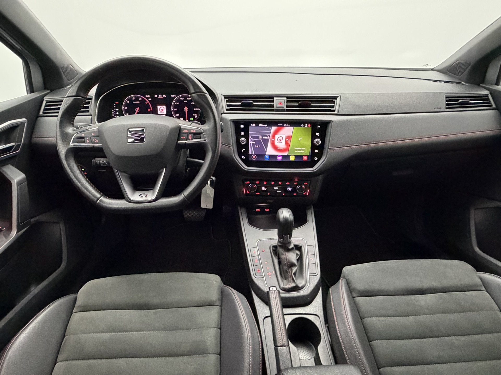 SEAT Ibiza 1.5 TSI 150PK FR Business Intense Plus | Automaat, 4 cilinders, 150 pk, Leder en Stof, Origineel Nederlands