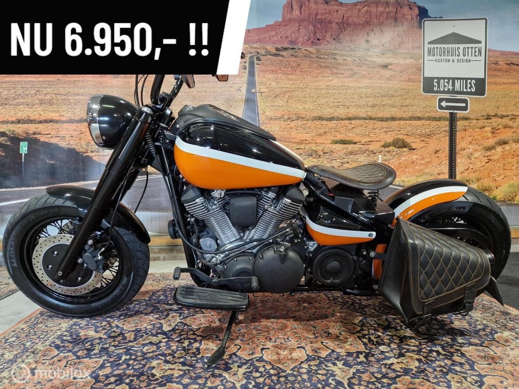 SLECHTS 1 VAN ! Yamaha XV1600 CUSTOM Wildstar xv 1600 BOBBER, Motoren, Motoren | Yamaha, Bedrijf, Meer dan 35 kW, Schiphol rijk