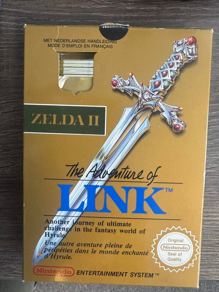 Zelda 2 - The adventure of Link Nintendo, Spelcomputers en Games, Games | Nintendo NES, Avontuur en Actie, 1 speler, Ophalen of Verzenden