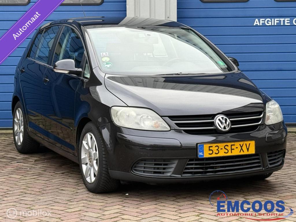 Volkswagen Golf Plus 2.0 FSI Sportline * Airco * Automaat *, 730 kg, Gebruikt, 4 cilinders, Zwart