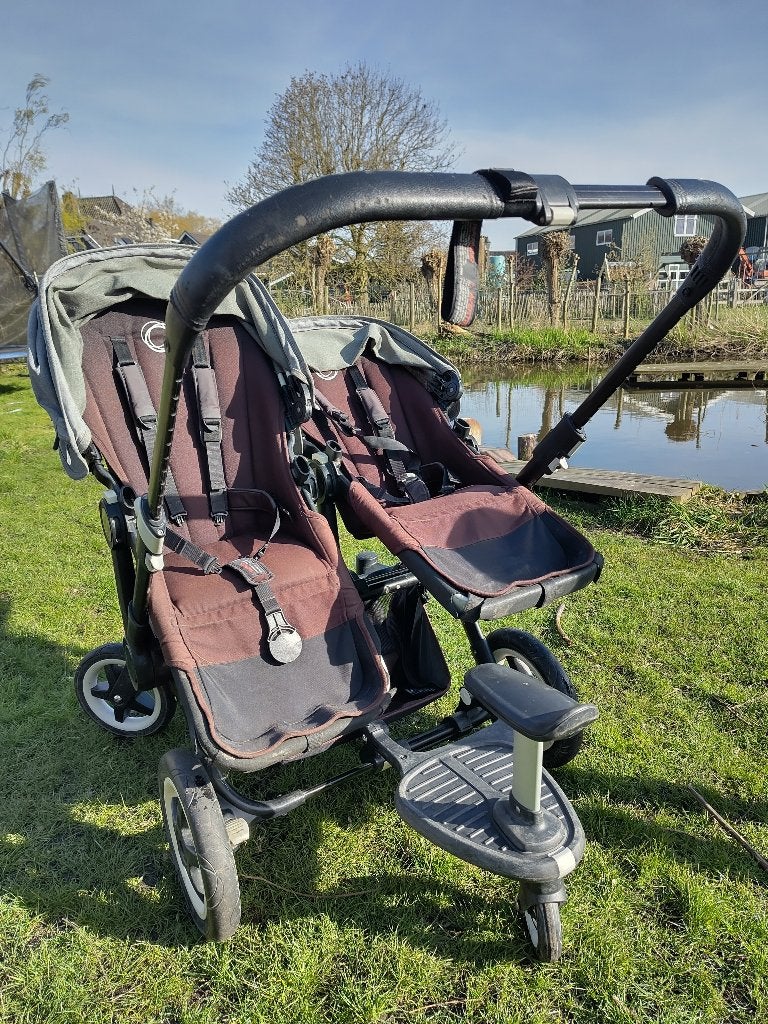 Tweeling kinderwagen, Ophalen, Gebruikt, Kinderwagen of Buggy