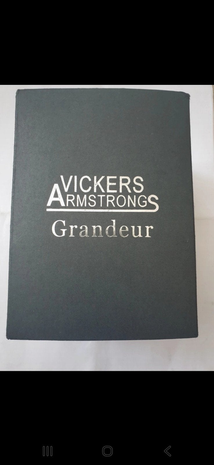 Vickers Armstrongs Grandeur Heren Horloge - Nieuw, Overige merken, Staal, Staal, Polshorloge