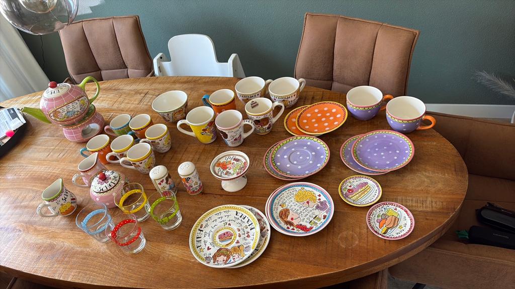 Blond Amsterdam, Huis en Inrichting, Keuken | Servies, Zo goed als nieuw, Compleet servies, Blond Amsterdam, Aardewerk, Ophalen of Verzenden