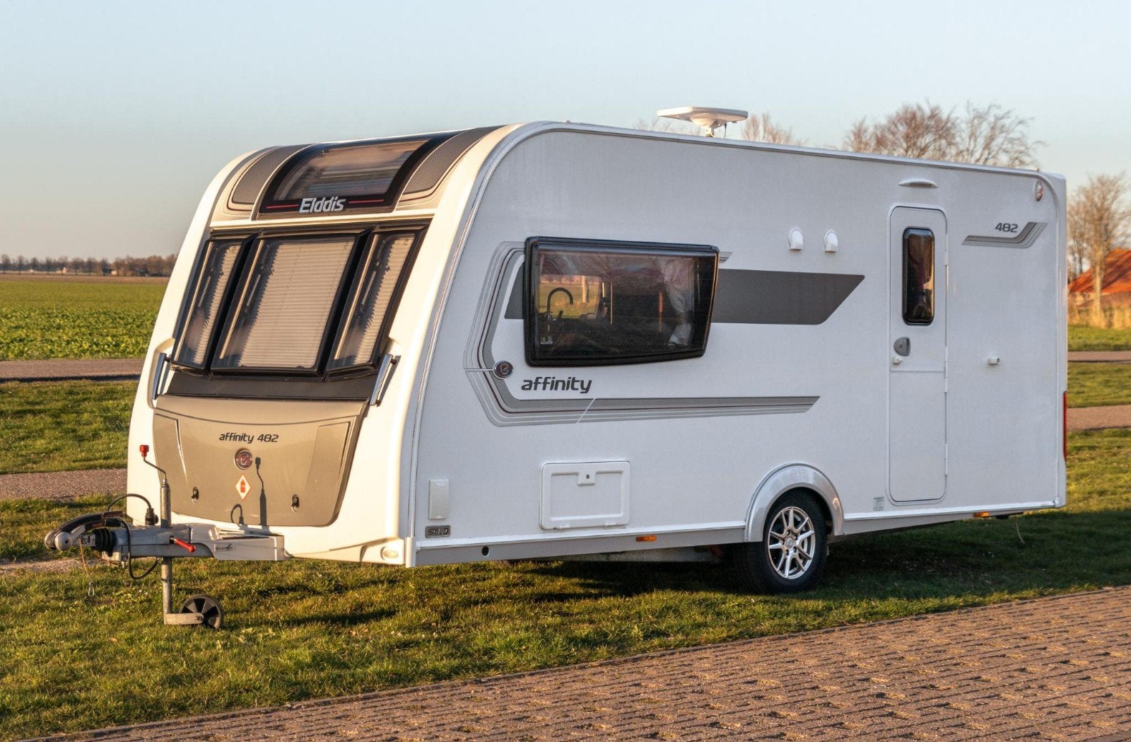 Elddis Affinity 482 2017 1Eigenaar/Alde/Alko/Voortent/XLBadk, Elddis, Rondzit, Tot en met 2, Bedrijf