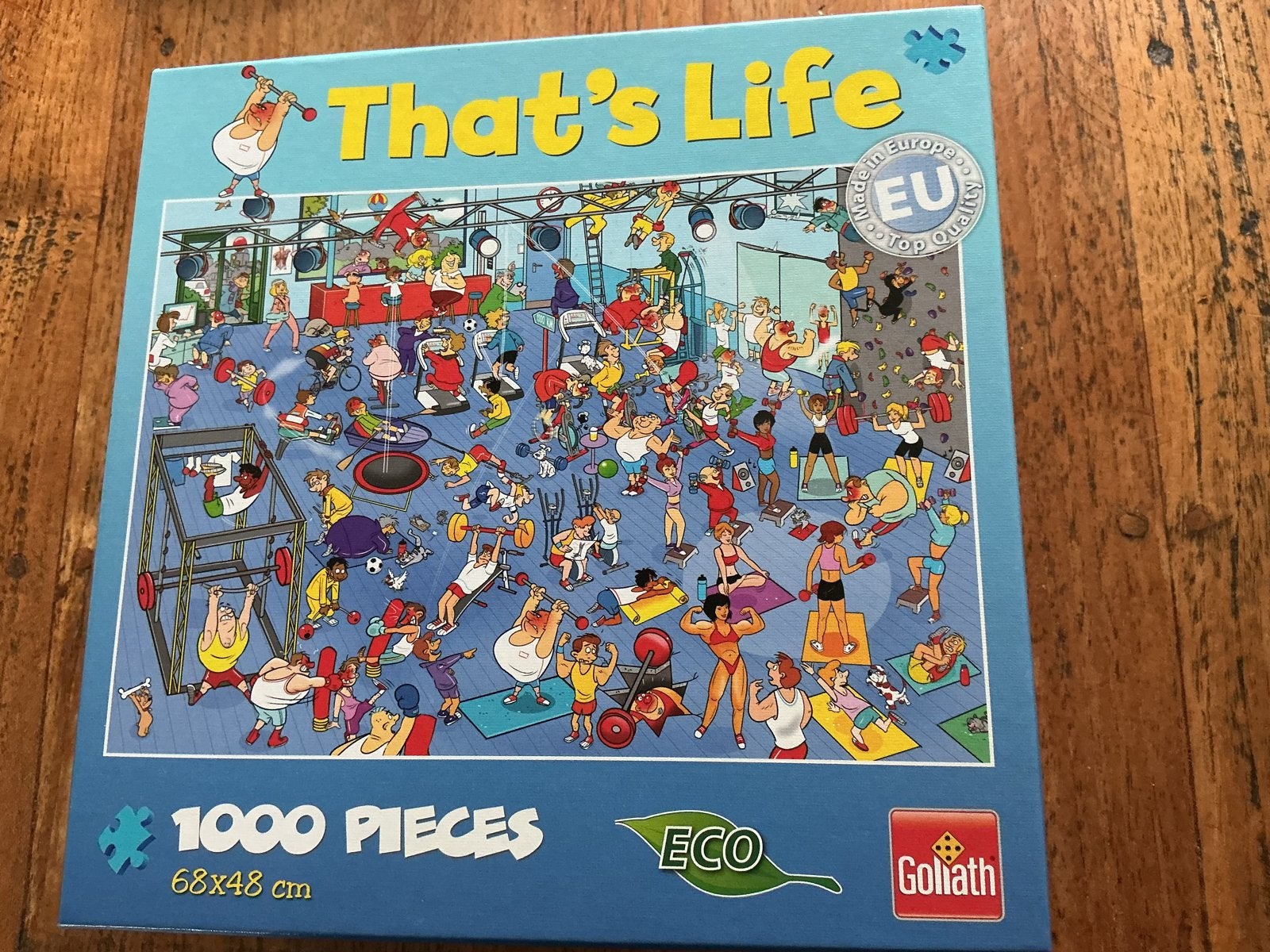 That's Life Puzzel 1000 Stukjes - Sporten, Ophalen of Verzenden, 500 t/m 1500 stukjes, Gebruikt, Legpuzzel