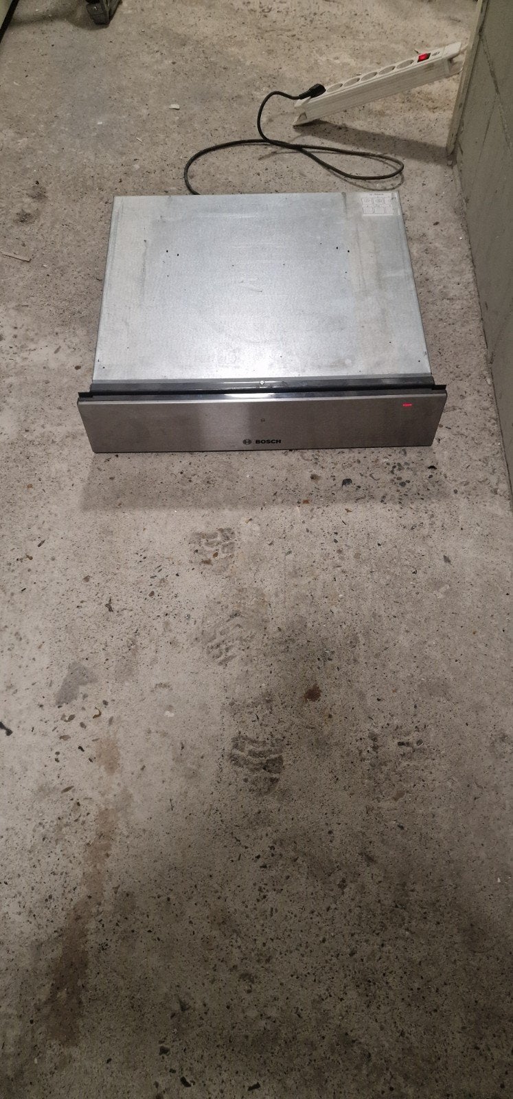 warmhoudlade bosch inbouw RVS, Ophalen
